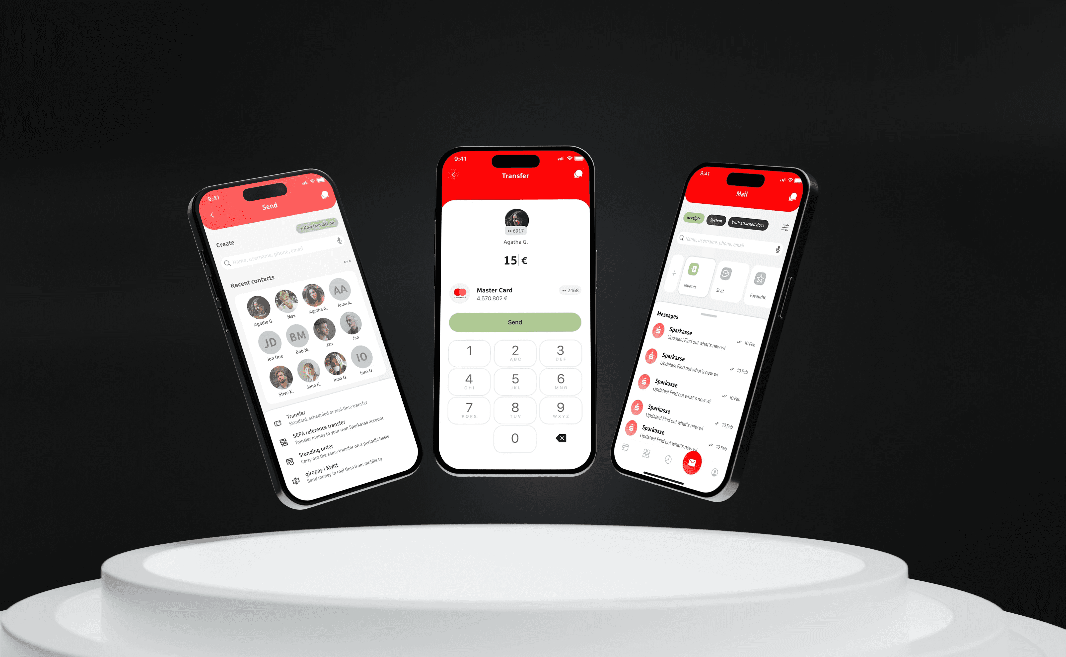 Sparkasse app redesign — project visual 3